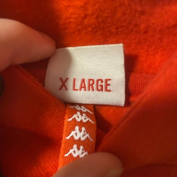 Mens KAPPA Red sweatshirt XL - Picture 6 of 6